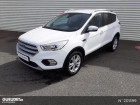 Ford Kuga occasion Blanc année 2018 boite Manuelle Annonce Ford Kuga occasion Diesel 2.0 TDCi 150ch Stop&Start Titanium 4x2 à Pont-Audemer