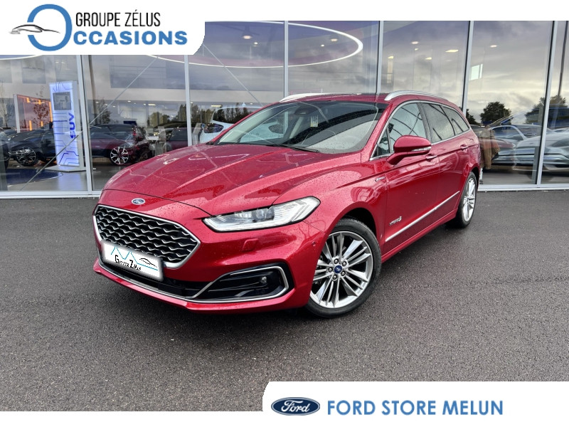 FORD Mondeo SW 2.0 HYBRID 187ch Vignale BVA Rouge lucid - Ford