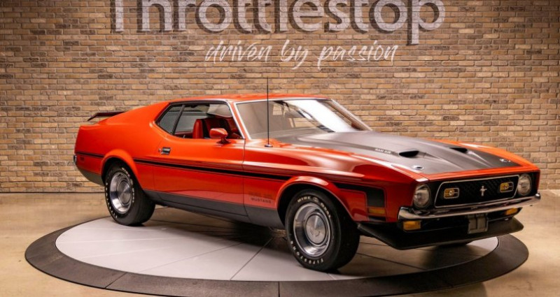Ford Mustang  1971 - photo n°4 Ford Mustang   occasion à LYON - photo n°4