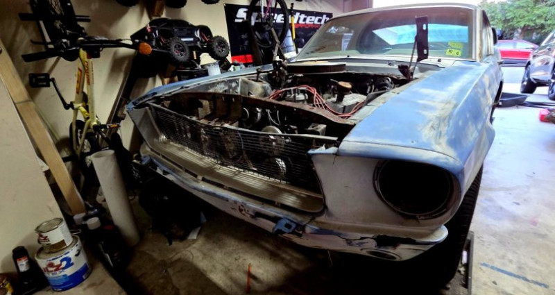 Ford Mustang  1968 - photo n°4 Ford Mustang   occasion à LYON - photo n°4