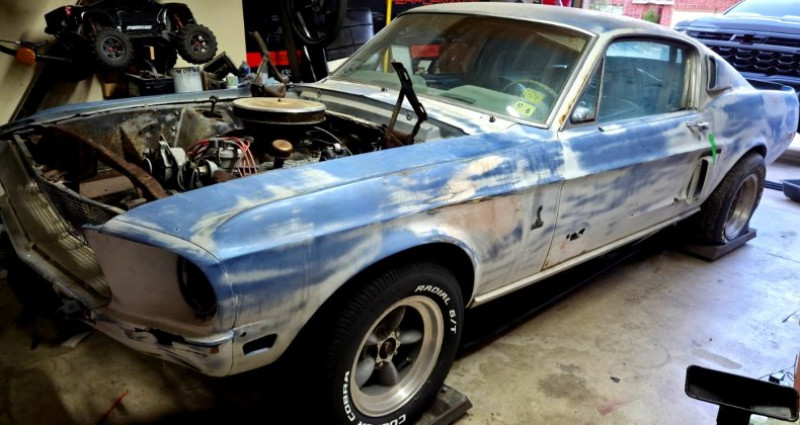 Ford Mustang  1968 - photo n°3 Ford Mustang   occasion à LYON - photo n°3