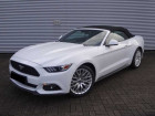 Ford Mustang occasion Blanc année 2016 boite Automatique Annonce Ford Mustang occasion Essence 2.3 eco Boost Cabriolet à Beaupuy