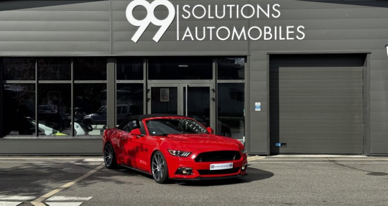 Ford Mustang CABRIOLET GT H&R REMUS JANTES VERDE FORGED UNIQUE 2016 - photo n°4 Ford Mustang CABRIOLET GT H&R REMUS JANTES VERDE FORGED UNIQUE  occasion à ANDREZIEUX-BOUTHEON - photo n°4