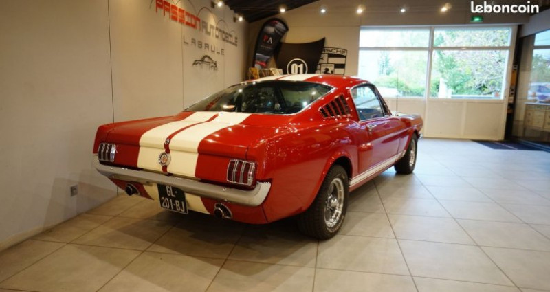 Ford Mustang Fastback V8-289ci, Clone GT350 Shelby, 07-1965 1965 - photo n°3 Ford Mustang Fastback V8-289ci, Clone GT350 Shelby, 07-1965  occasion à La Baule - photo n°3