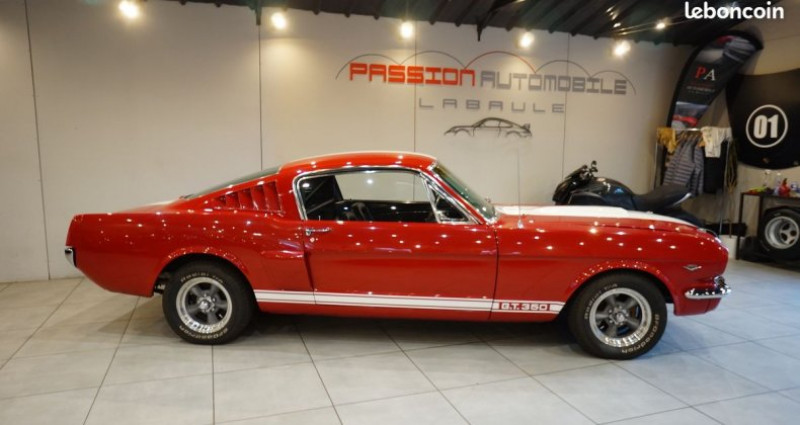 Ford Mustang Fastback V8-289ci, Clone GT350 Shelby, 07-1965 1965 - photo n°2 Ford Mustang Fastback V8-289ci, Clone GT350 Shelby, 07-1965  occasion à La Baule - photo n°2