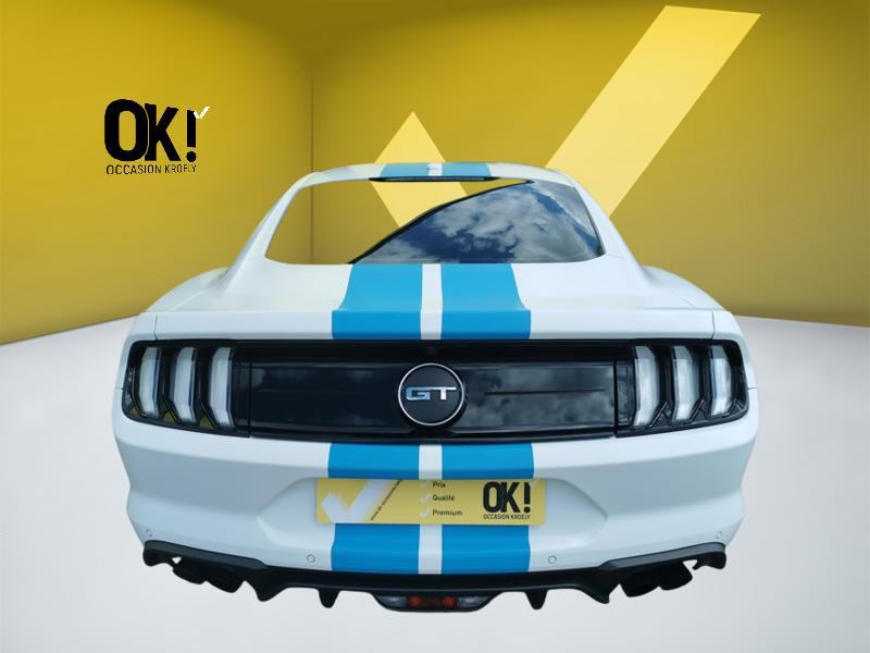 Ford Mustang GT 5.0 V8 450 ch BVA10 COVERING BLANC Sige chauff  occasion  THIONVILLE - photo n3