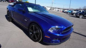 Ford Mustang occasion Bleu année 2013 boite Manuelle Annonce Ford Mustang occasion Essence GT cabriolet V8 5.0L à Orgeval