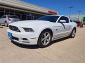 Ford Mustang occasion Blanc année 2014 boite Automatique Annonce Ford Mustang occasion Essence GT coupe 5.0L V8 420hp à Orgeval