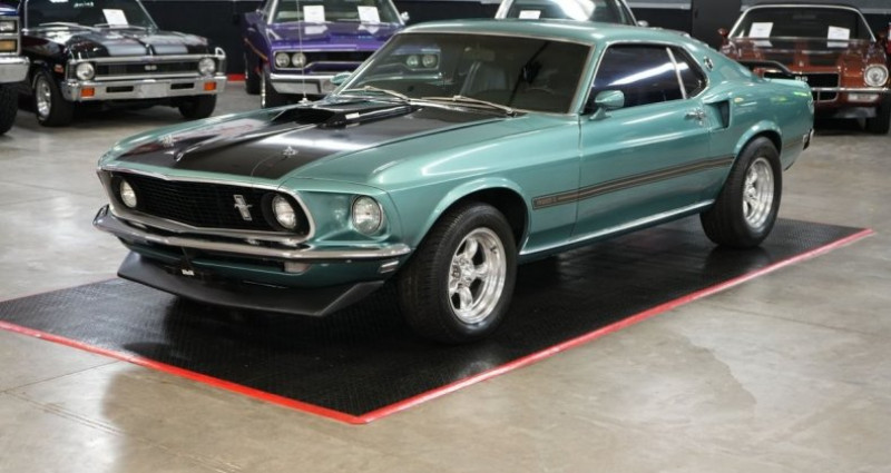 Ford Mustang Mach 1 Fastback 1969 - photo n°2 Ford Mustang Mach 1 Fastback  occasion à LYON - photo n°2