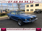 Ford Mustang occasion Bleu année 1967 boite Manuelle Annonce Ford Mustang occasion Essence V8 390 GT CODE S à Thiverval-Grignon