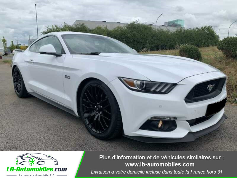 Ford Mustang V8 5.0 421 / GT A Blanc occasion à Beaupuy