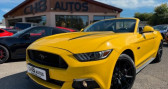Ford Mustang occasion année 2017 boite Automatique Annonce Ford Mustang occasion Essence v8 5.0 gt cabriolet jaune à RIXHEIM