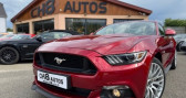 Ford Mustang occasion année 2016 boite Manuelle Annonce Ford Mustang occasion Essence v8 5.0 gt fastback pack premium 1ere main rouge candy cerise à RIXHEIM