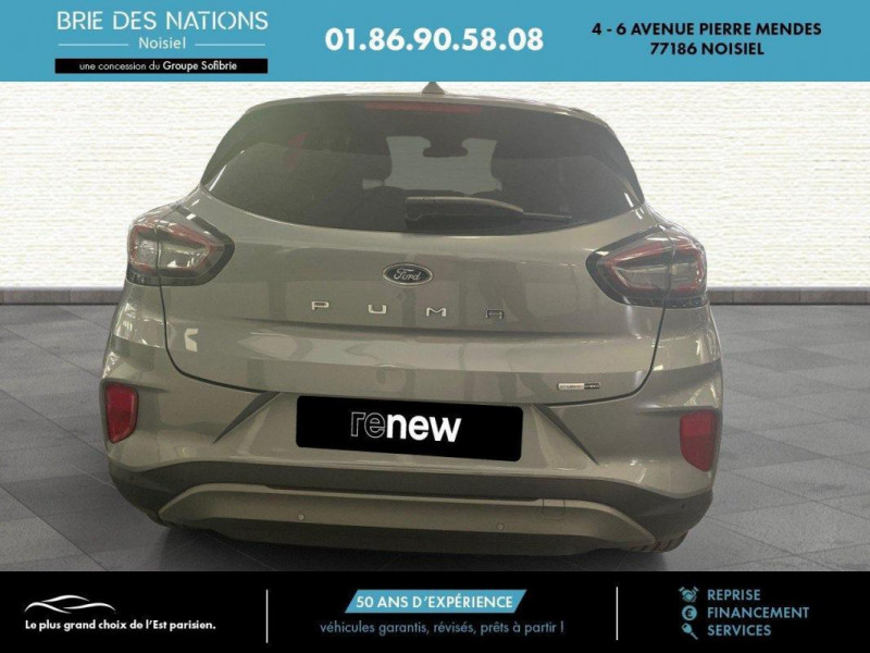 Ford Puma 1.0 EcoBoost 125 ch mHEV S&S BVM6 Titanium X  occasion à NOISIEL - photo n°5