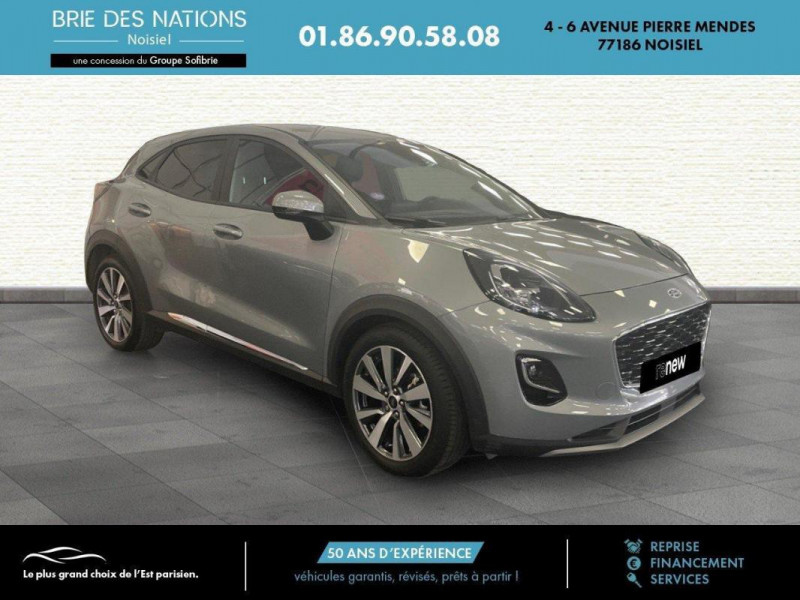 Ford Puma 1.0 EcoBoost 125 ch mHEV S&S BVM6 Titanium X  occasion à NOISIEL - photo n°3