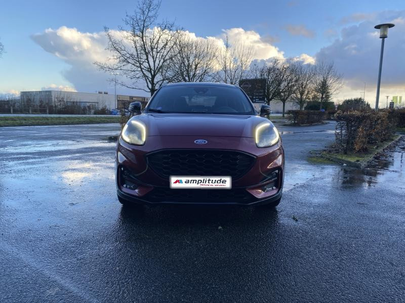Ford Puma 1.0 EcoBoost 125ch S&S mHEV ST-Line X Vivid Ruby Edition Pow  occasion � Saint-Doulchard - photo n�2