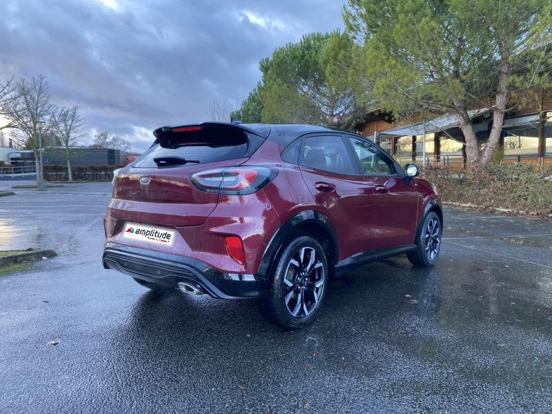 Ford Puma 1.0 EcoBoost 125ch S&S mHEV ST-Line X Vivid Ruby Edition Pow  occasion � Saint-Doulchard - photo n�5