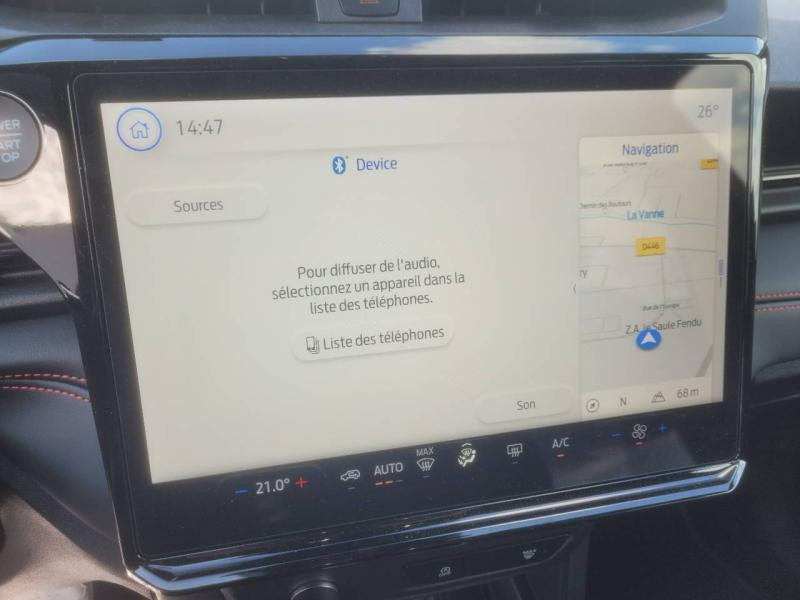 Ford Puma 1.0 EcoBoost Hybrid 125ch ST-Line S&S Powershift  occasion  Sens - photo n17