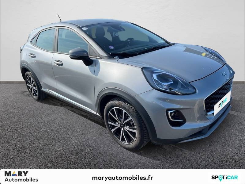 Ford Puma 1.0 Flexifuel 125 ch mHEV S&S BVM6 Titanium  occasion  ABBEVILLE - photo n3
