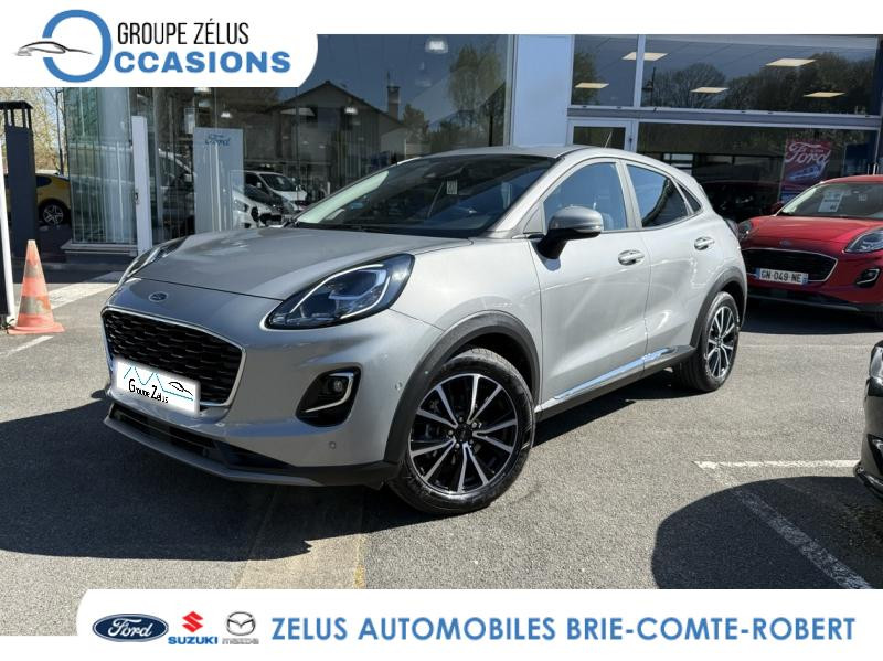 Ford Puma 1.0 Flexifuel 125ch S&S mHEV Titanium Business  occasion à Brie-Comte-Robert - photo n°1