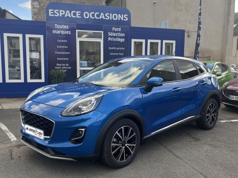 Ford Puma 1.0 Flexifuel 125ch S&S mHEV Titanium 2023 Ford Puma 1.0 Flexifuel 125ch S&S mHEV Titanium  occasion à Fleury-les-Aubrais