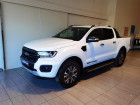 Ford Ranger occasion Blanc année 2021 boite Automatique Annonce Ford Ranger occasion Diesel 2.0 TDCi 213ch Double Cabine Wildtrak BVA10 à Chaumont