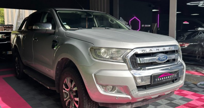 Ford Ranger DOUBLE CABINE 3.2 TDCi 200 ch 4X4 LIMITED ~ Sièges chauffant 2016 - photo n°2 Ford Ranger DOUBLE CABINE 3.2 TDCi 200 ch 4X4 LIMITED ~ Sièges chauffant  occasion à PERTUIS - photo n°2