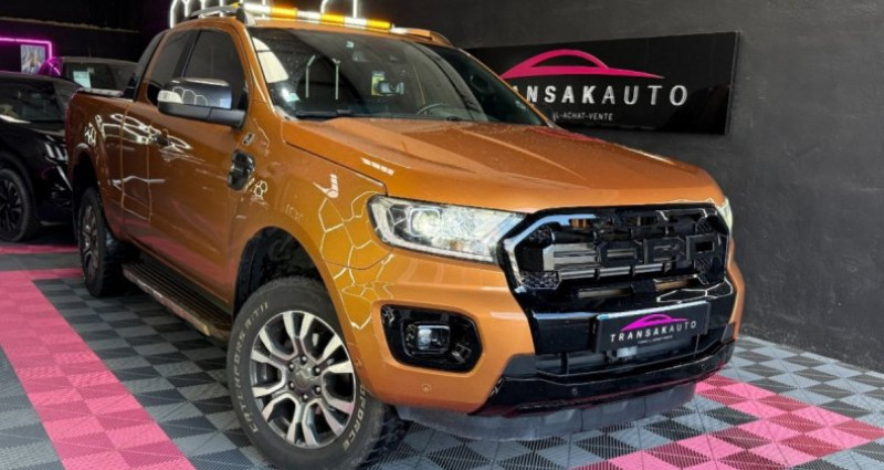 Ford Ranger SUPER CABINE WILDTRACK 213 CH 2.0L BV10 Garantie 5 ans~ Camé 2020 Ford Ranger SUPER CABINE WILDTRACK 213 CH 2.0L BV10 Garantie 5 ans~ Camé  occasion à MANOSQUE
