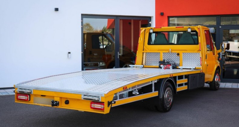 Ford Transit 2.4l Duratorq 120ch porte voiture roues jumel�es 1�re main  occasion � Sarreguemines - photo n�2