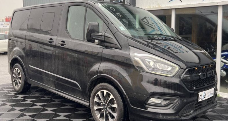 Ford Transit Custom 310 L1H1 2.0 TDCi 185ch Sport Cabine Approfondie  occasion � Gouesnou - photo n�4