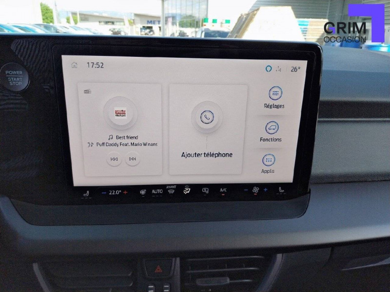 Ford Transit FOURGON ELECTRIQUE E-TRANSIT COURIER 136 CH BATTERIE 54 KWH  occasion  Valence - photo n9