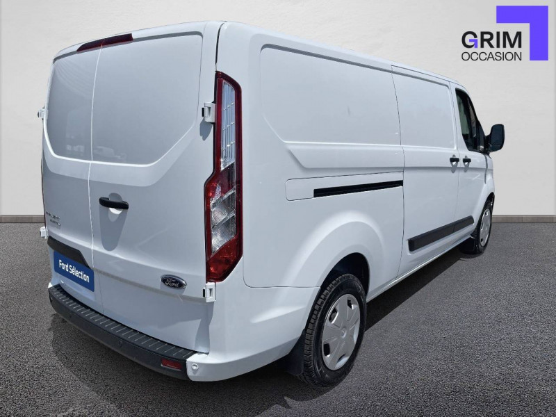 Ford Transit FOURGON TRANSIT CUSTOM FOURGON 300 L2H1 2.0 ECOBLUE 130 MHEV  occasion à Lattes - photo n°2