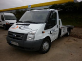 Ford Transit occasion Blanc année 2007 boite Manuelle Annonce Ford Transit occasion Diesel FT350 TDCI115 ELJ PORTE VOITURE à Quimper