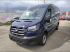 Ford Transit occasion Bleu année 2019 boite Manuelle Annonce Ford Transit occasion Diesel P350 L3H2 2.0 EcoBlue 130ch S&S Ambiente à Dole