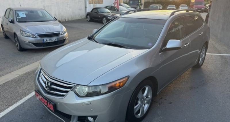 Honda Accord TOURER 2.2 I-DTEC LUXURY BA  occasion  ORANGE - photo n4