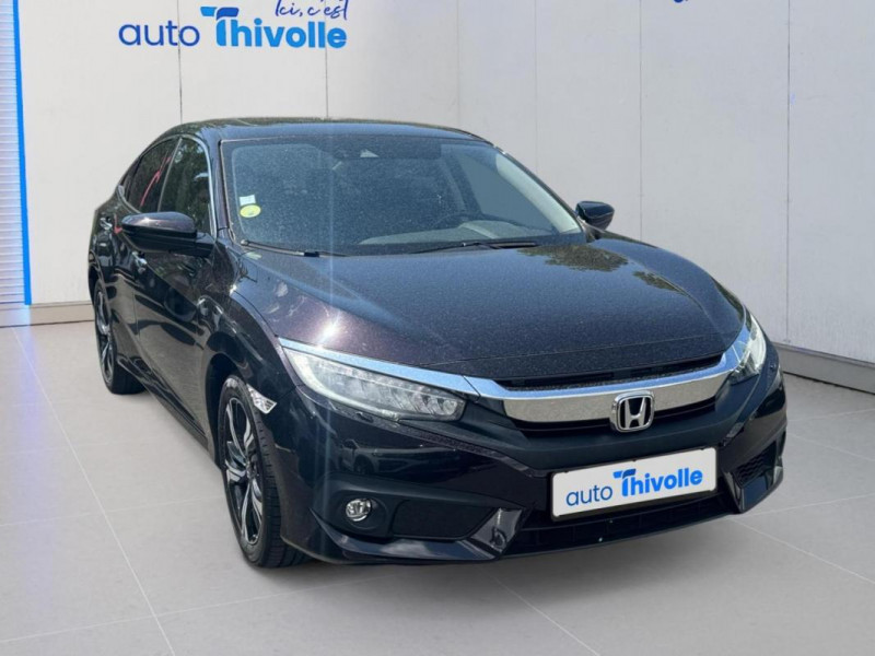 Honda Civic 4 PORTES 2018 1.6 i-DTEC 120 AT Exclusive  occasion à VILLEFRANCHE SUR SAONE - photo n°6
