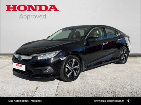 Honda Civic occasion 2018 mise en vente à Mrignac par le garage HONDA - SIPA AUTOMOBILES - BORDEAUX - photo n°1