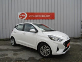 Hyundai i10 occasion année 2023 boite Robotisee Annonce Hyundai i10 occasion Essence 1.0 67ch ECO Intuitive BVR à La Roche-sur-Yon