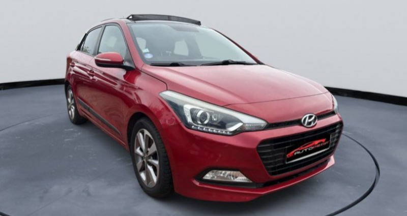 Hyundai i20 1.0 tgdi 120 ch UEFA Toit ouvrant régulateur de vitesse- blu 2016 - photo n°2 Hyundai i20 1.0 tgdi 120 ch UEFA Toit ouvrant régulateur de vitesse- blu  occasion à Nevers - photo n°2