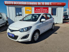 Hyundai i20 occasion Blanc année 2015 boite Manuelle Annonce Hyundai i20 occasion Diesel 1.1 CRDi 75 Intuitive à Barberey-Saint-Sulpice