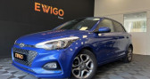 Hyundai i20 occasion année 2019 boite Manuelle Annonce Hyundai i20 occasion Essence II 1.2l 84ch EDITION MONDIAL Caméra de recul Moteur chaine à Étampes