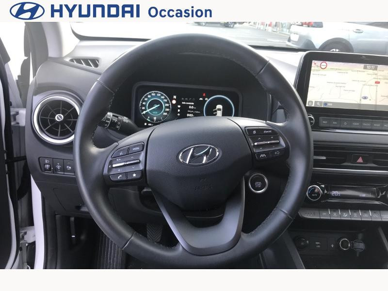 Hyundai Kona 1.0 T-GDi Hybrid 48V 120ch Creative Blanc occasion à Albi - photo n°13
