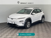 Hyundai Kona occasion année 2020 boite Automatique Annonce Hyundai Kona occasion Electrique Electric 136ch Intuitive Euro6d-T EVAP 2cv à Seynod