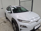 Hyundai Kona occasion Blanc année 2020 boite Automatique Annonce Hyundai Kona occasion Electrique ELECTRIC Electrique 64 kWh - 204 ch Executive à QUIMPER