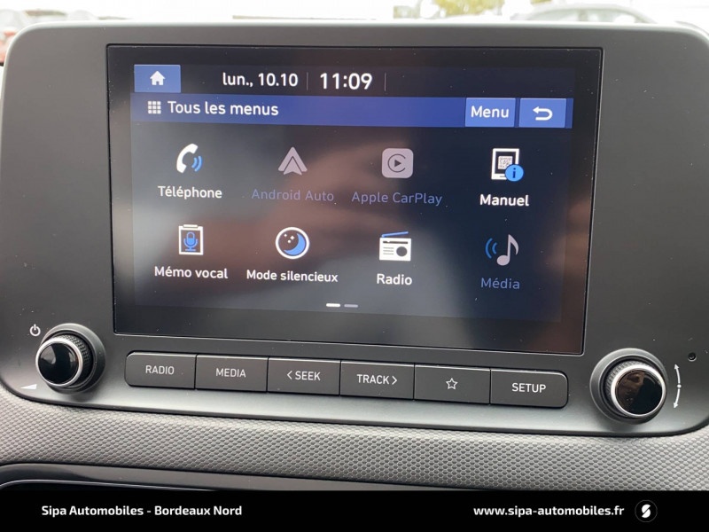 Hyundai Kona Kona 1.0 T-GDi 120 Hybrid 48V Intuitive 5p  occasion à Le Bouscat - photo n°12