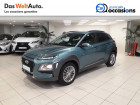 Hyundai Kona occasion Bleu année 2018 boite Sequentielle Annonce Hyundai Kona occasion Diesel Kona 1.6 CRDi 136 DCT-7 Creative 5p à Sallanches