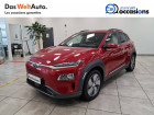 Hyundai Kona occasion Rouge boite Robotisee Annonce Hyundai Kona occasion Electrique Kona Electrique 39 kWh - 136 ch Creative 5p à Seyssinet-Pariset