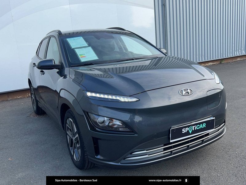 Hyundai Kona Kona Electrique 39 kWh - 136 ch Intuitive 5p  occasion à Villenave-d'Ornon - photo n°3