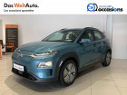Hyundai Kona occasion Bleu année 2020 boite Robotisee Annonce Hyundai Kona occasion Electrique Kona Electrique 64 kWh - 204 ch Intuitive 5p à Albertville