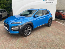 Hyundai Kona occasion 2021 mise en vente à Le Bouscat par le garage FIAT - ABARTH - HYUNDAI - SIPA AUTOMOBILES - BORDEAUX NORD - photo n°1